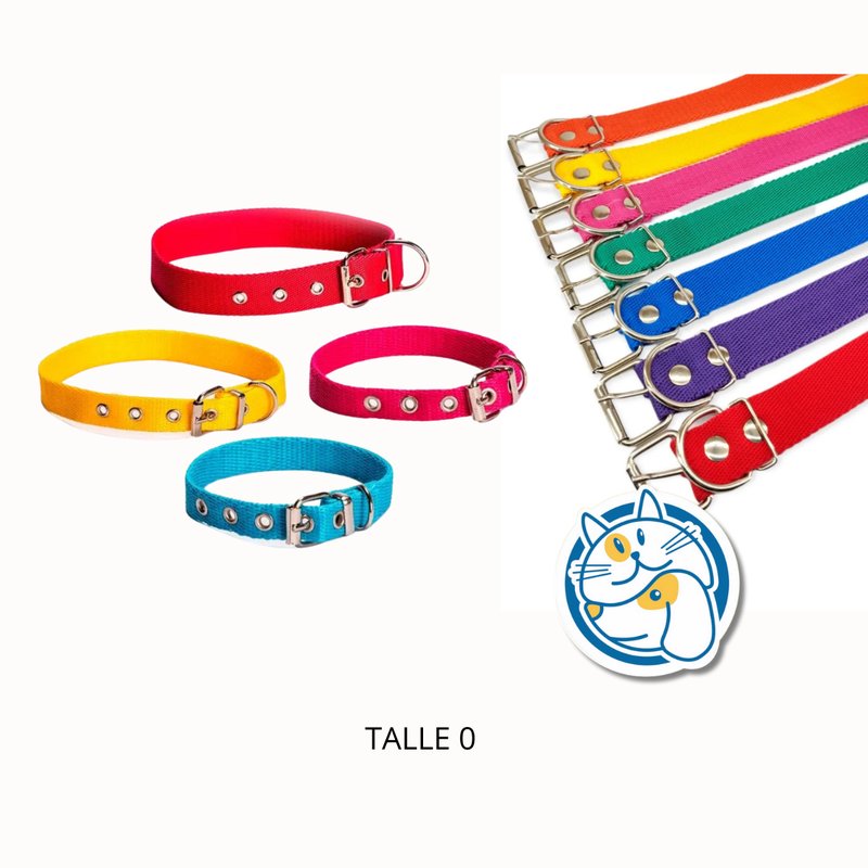 COLLAR POLIPROPILENO LISO T0 ARGENPET