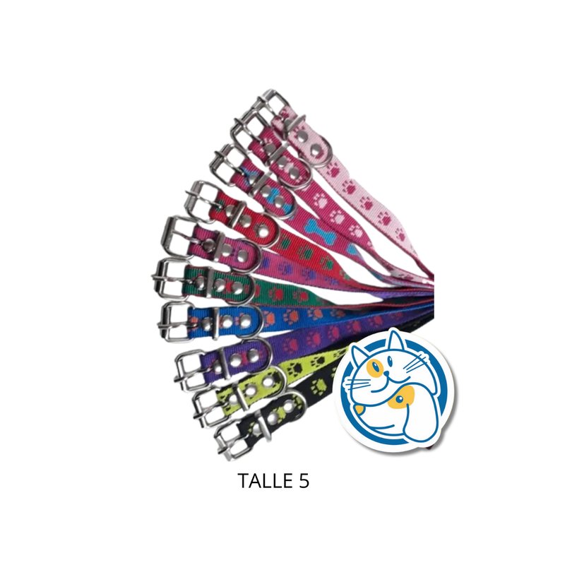 COLLARES POLIPROPILENO FANTASIA T5 ARGENPET