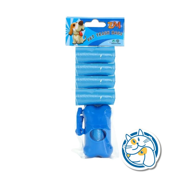 DISPENSER HUESITO + 4 ROLLOS DE BOLSA HIGIENICA 25037