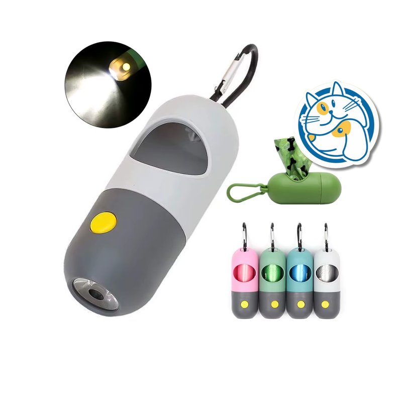 DISPENSER CAPSULA C/LED + ROLLO DE BOLSAS HIGIENICA 25044