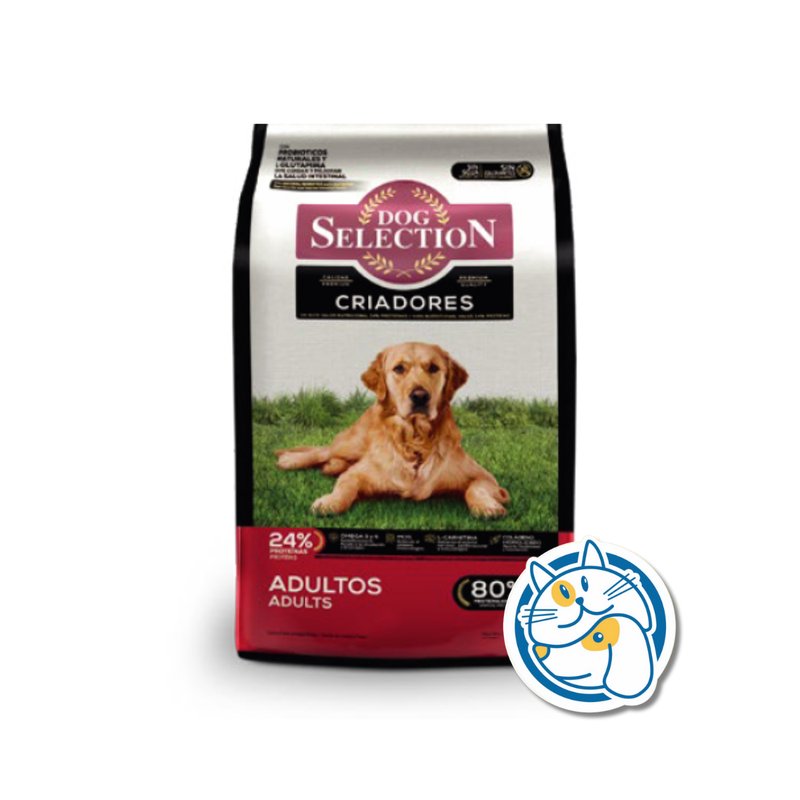 DOG SELECTION CRIADORES ADULTO CARNE Y POLLO 21KG