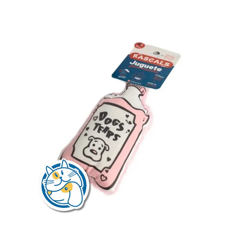 FRASCO CACHORRO DE PLUSH C/CHIFLE 14,5X7,2CM PLU104433