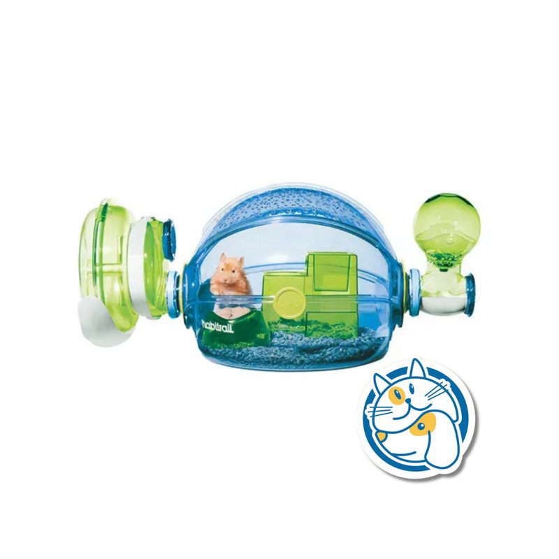 HABITRAIL OVO// HABITAT SEGURO BLUE HAGEN