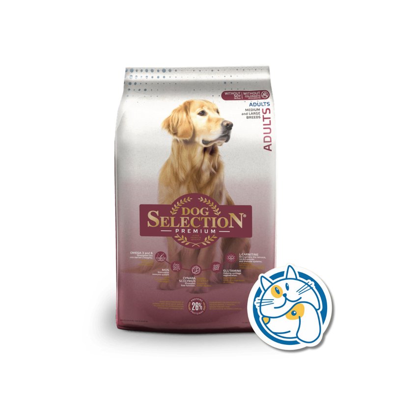 DOG SELECTION PREMIUM ADULTOS 15+2KG