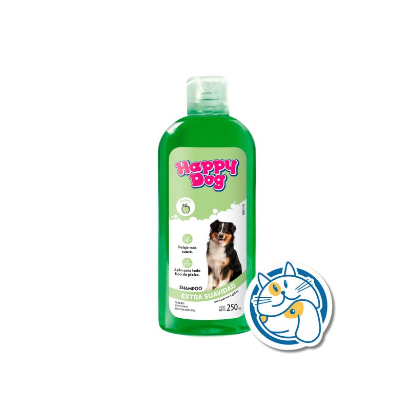 HAPPY DOG SHAMPOO MANZANA 250ML