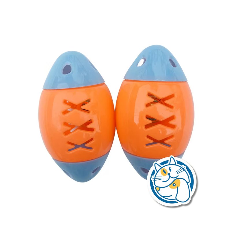 JUGUETE PELOTA RUGBY 8X4,5CM 2PCS/BG 24295