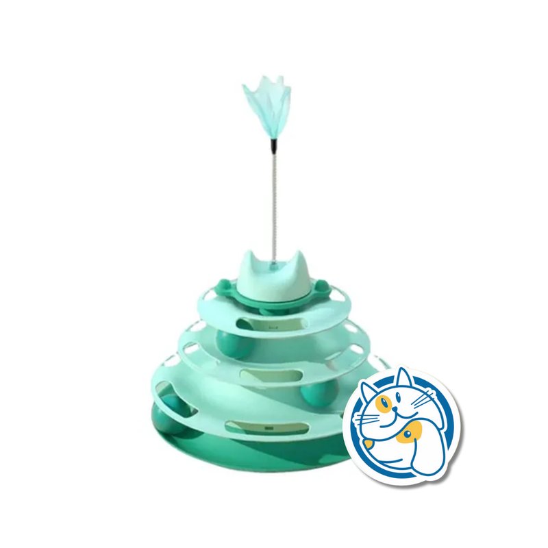JUGUETE INTERACTIVO CAT TOY C/PLUMA 25177
