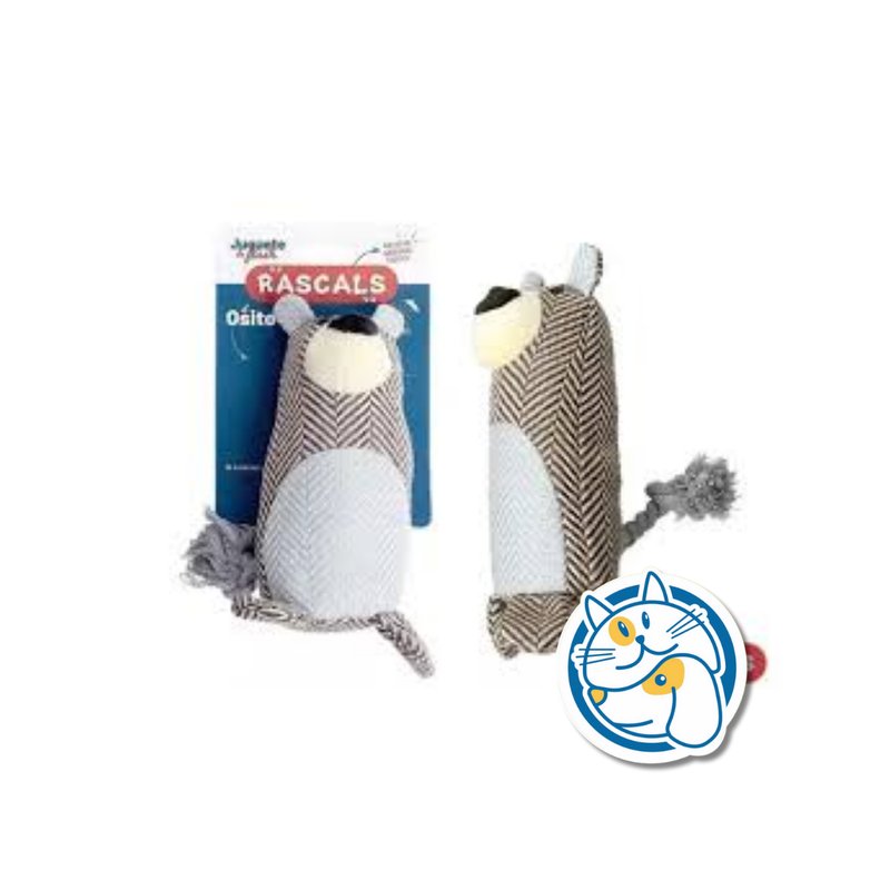 OSITO JUGUETE DE PLUSH C/CHIFLE 20X7,5CM PLU104489