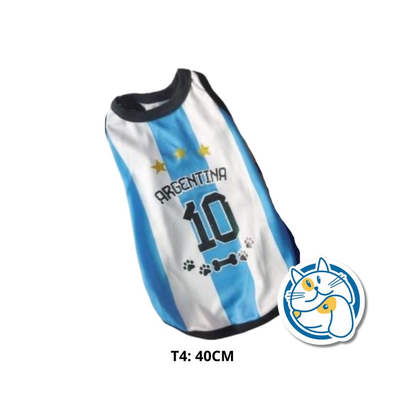 MUSCULOSA ARGENTINA T4 DOMIPETS