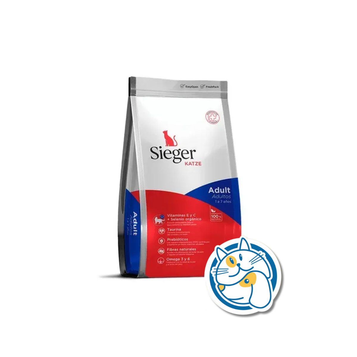 SIEGER KATZE ADULTO X 7,5+1.5KG