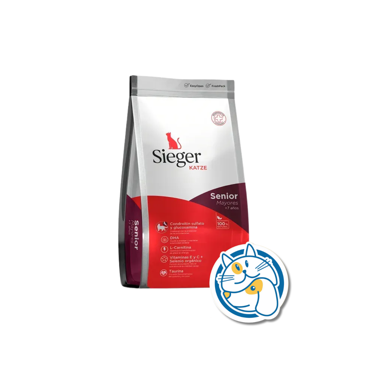 SIEGER KATZE SENIOR 1KG
