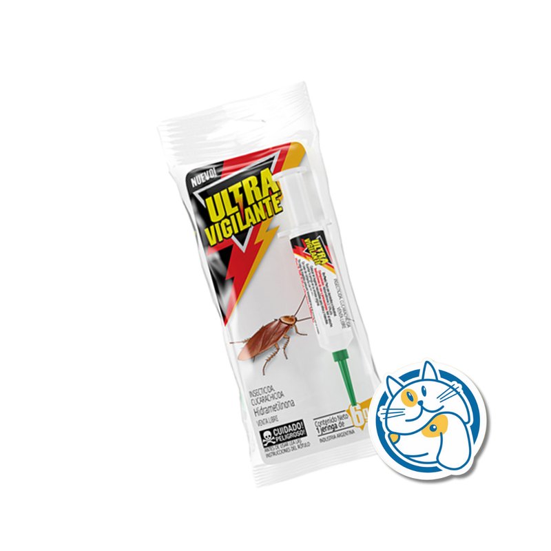 VIGILANTE JERINGA GEL CUCARACHICIDA X 6 GRS