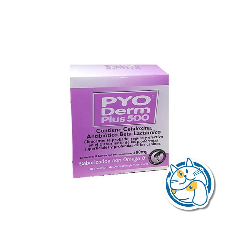 PYO DERM PLUS 500 X 100 COMP