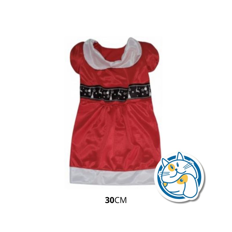 VESTIDO NAVIDAD T2 DOMIPETS