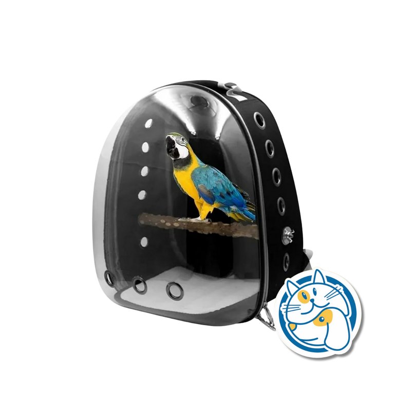 TRANSPORTADOR MOCHILA P/PAJAROS 32X28X42CM 24722