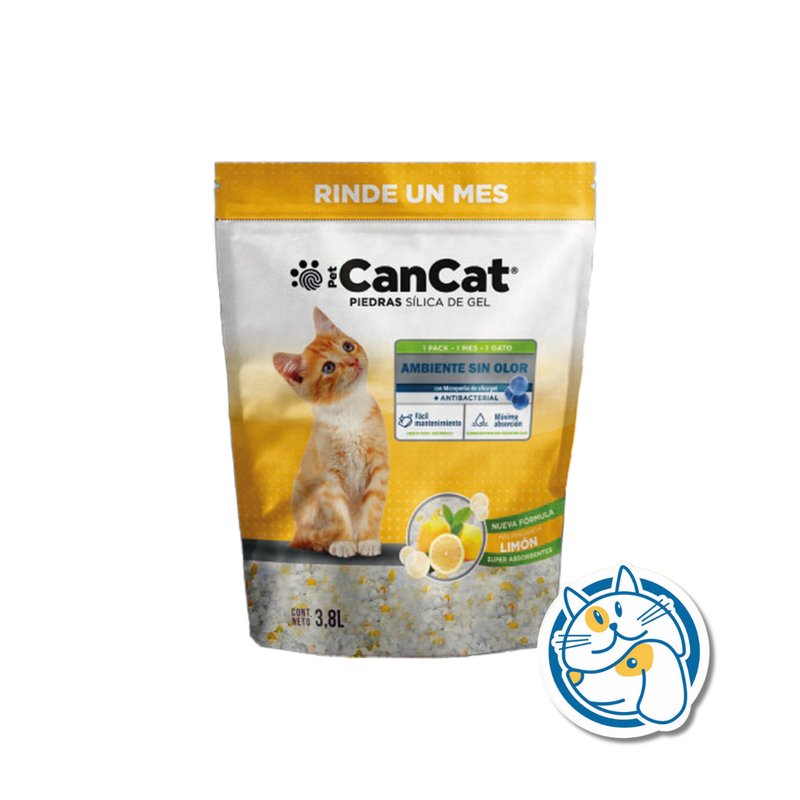 PIEDRAS SILICAS 3,8LT LIMON 6 CANCAT