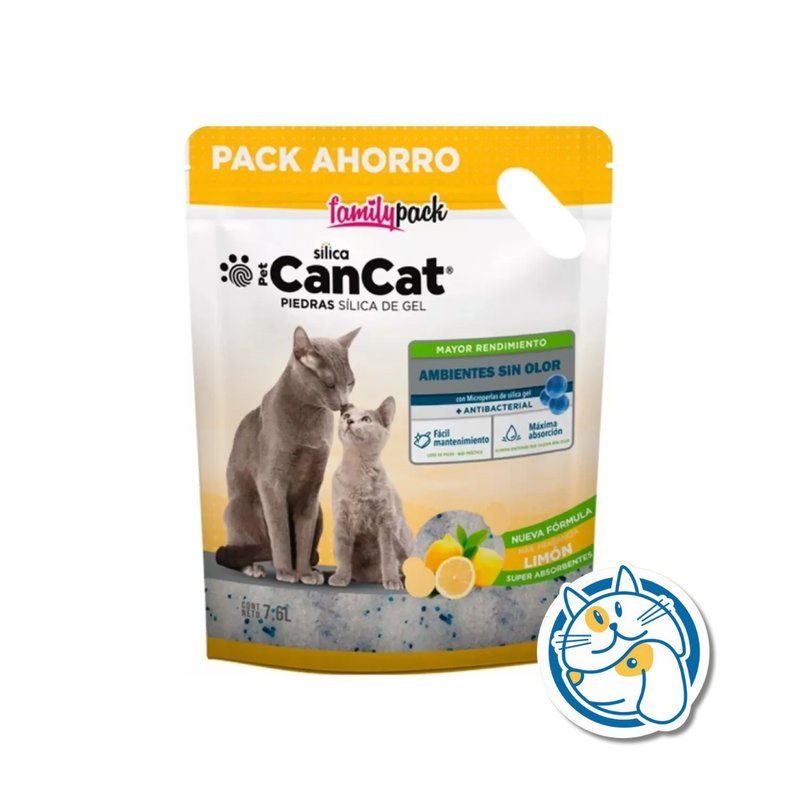PIEDRA SILICA 7,6LTS LIMON FAMILY PACK CANCAT
