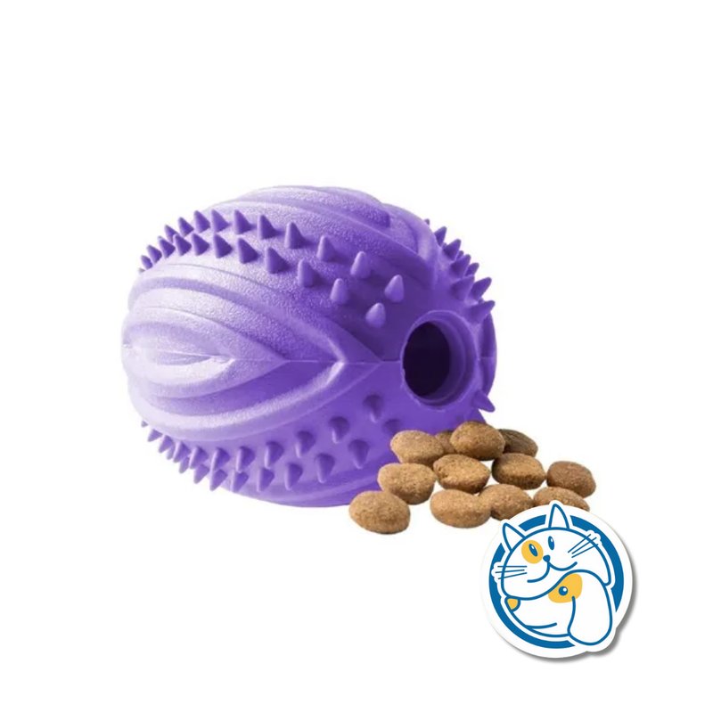 PELOTA RUGBY TPR VIOLETA 10X7.5CM JUP80921M
