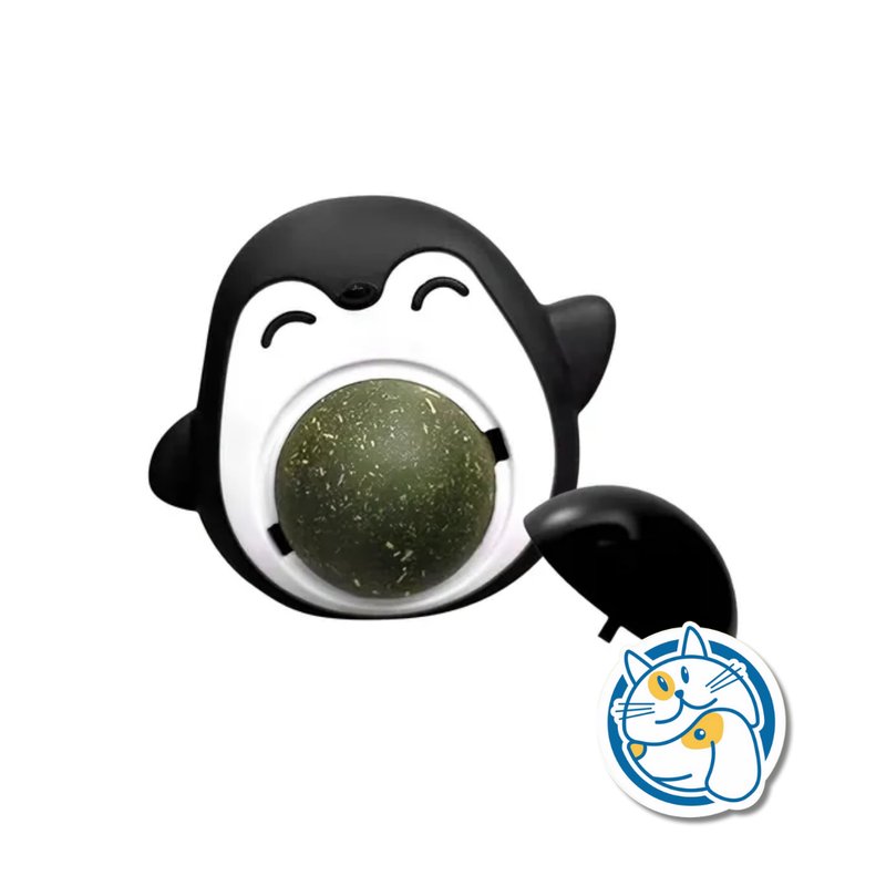 PINGUINO C/CATNIP P/PARED 18,6X6X3,8CM 25070