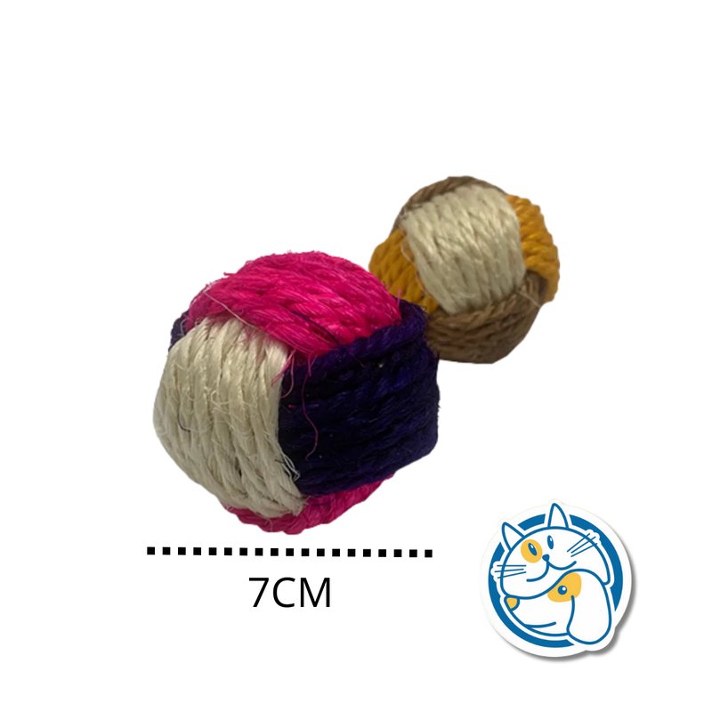 PELOTA SISAL X5,5CM 25304