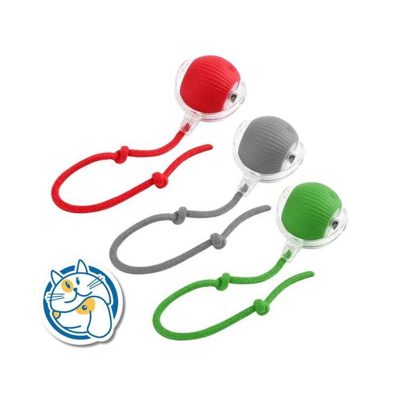 PELOTA GIRATORIA INTERACTIVA 360° C/COLA 25442