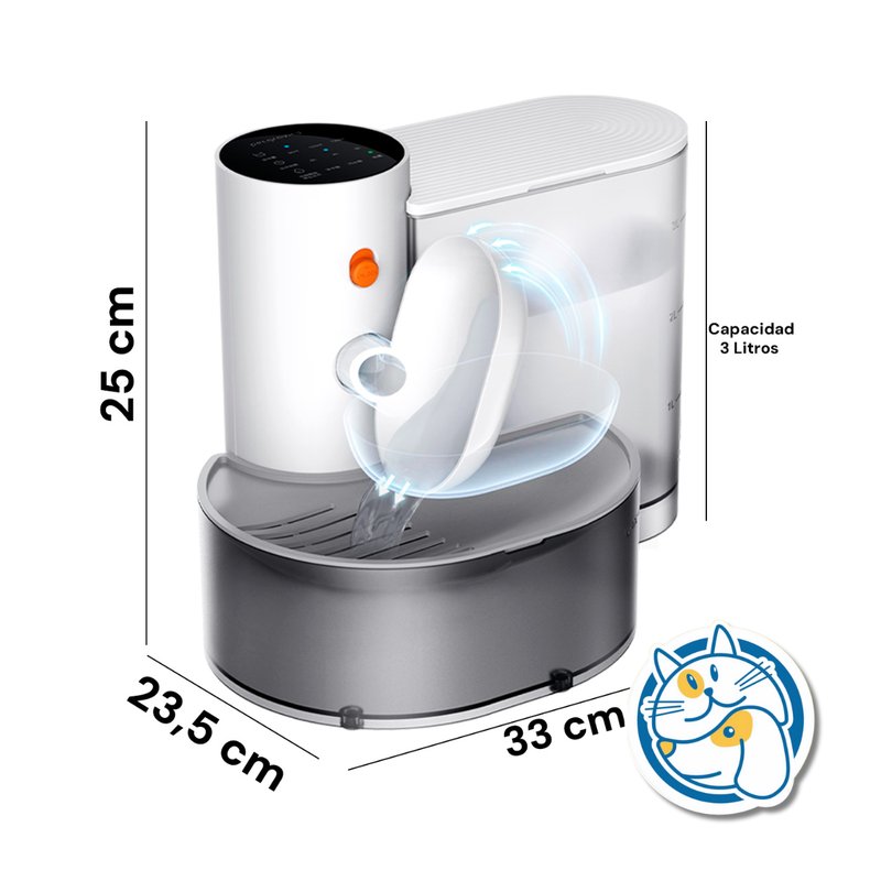 BEBED. GATOS CLEAN-E BLANCO