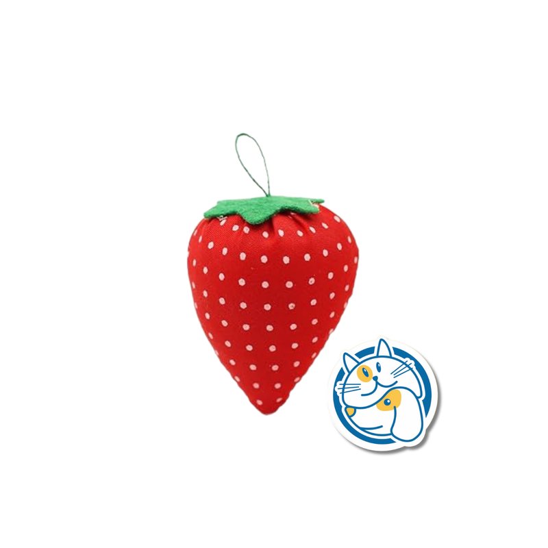 RATON FRUTA DE TELA 5X4CM 24292