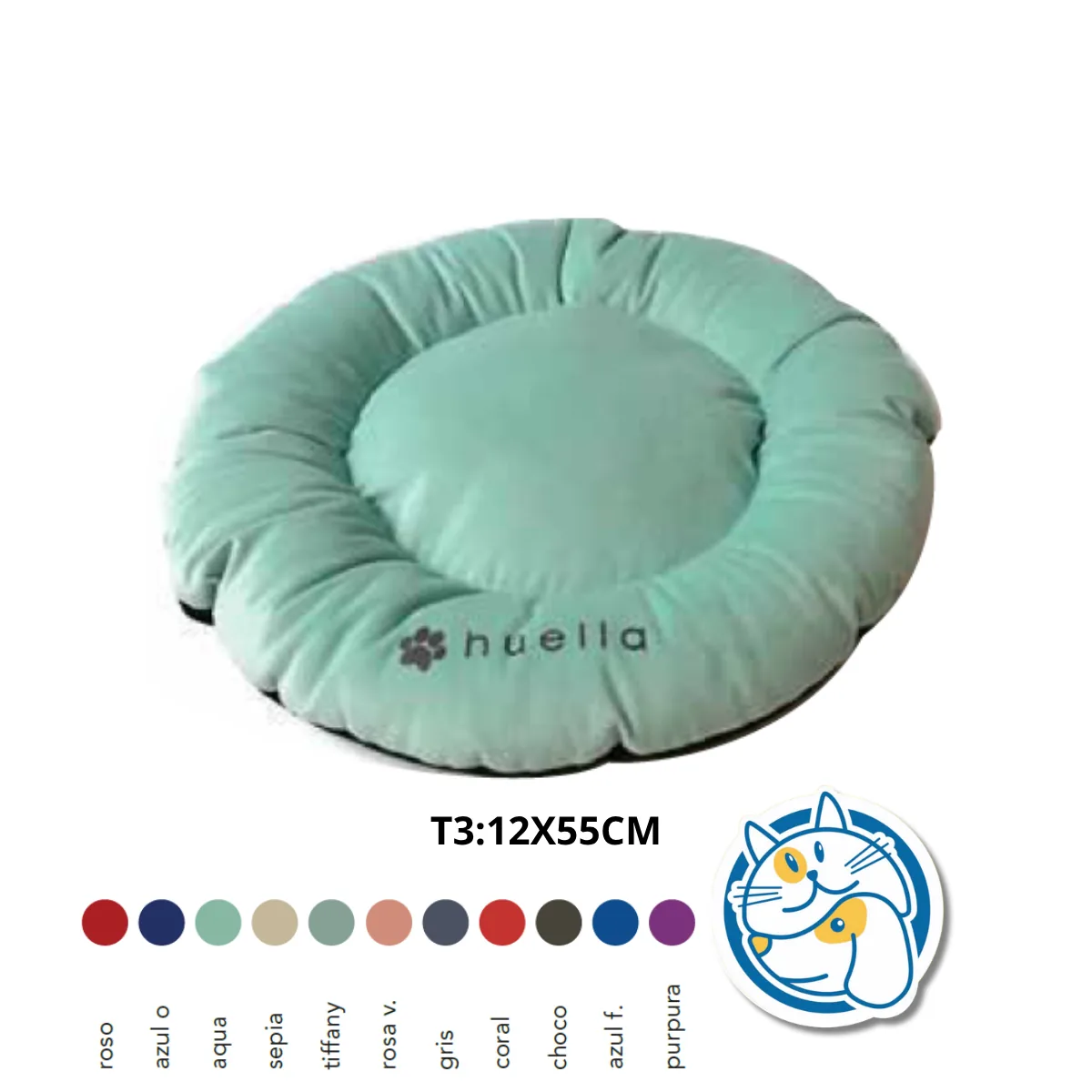 COLCHON CIRCULAR T3 12X55CM HUELLA