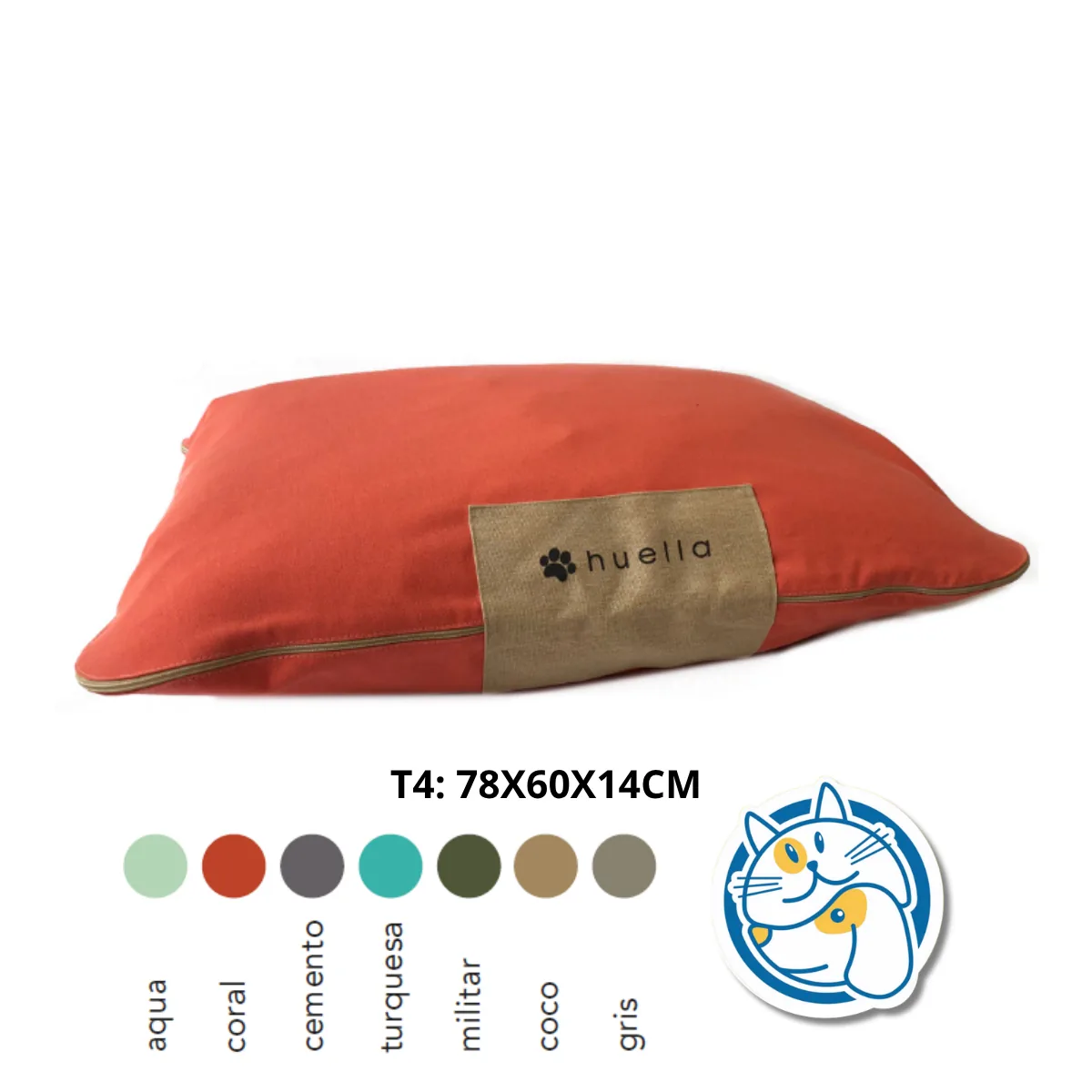 FUNNY SUMMER T4 78X60X14CM HUELLA
