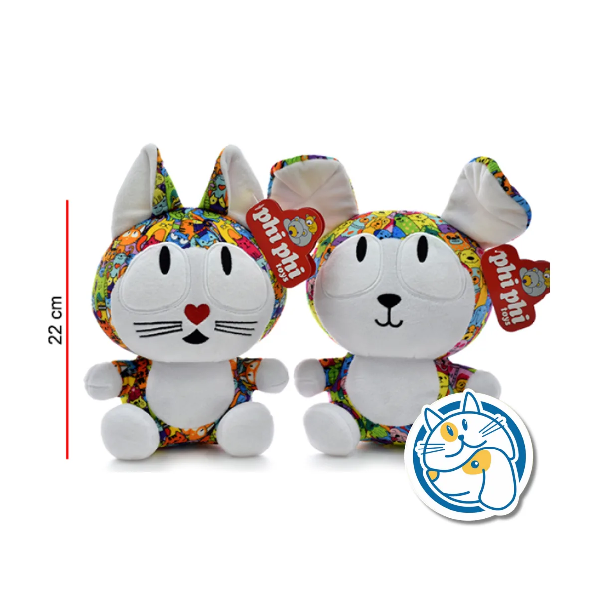 PERROS Y GATOS SENTADOS 22CM 2645