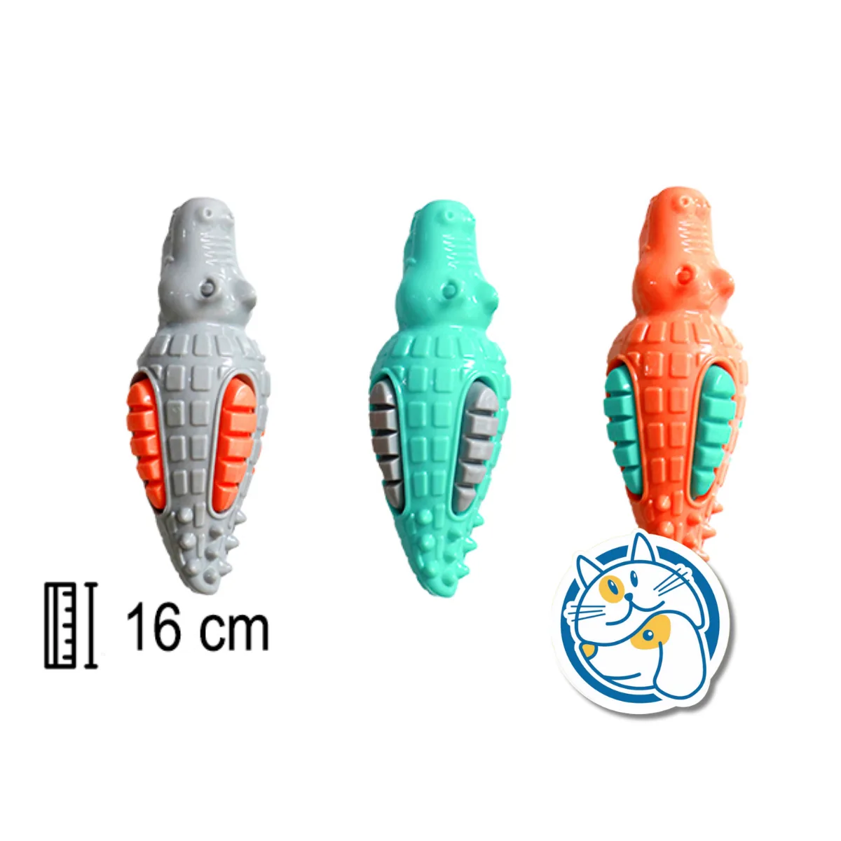 COCODRILO MORDEDOR 16X7X7CM MC116