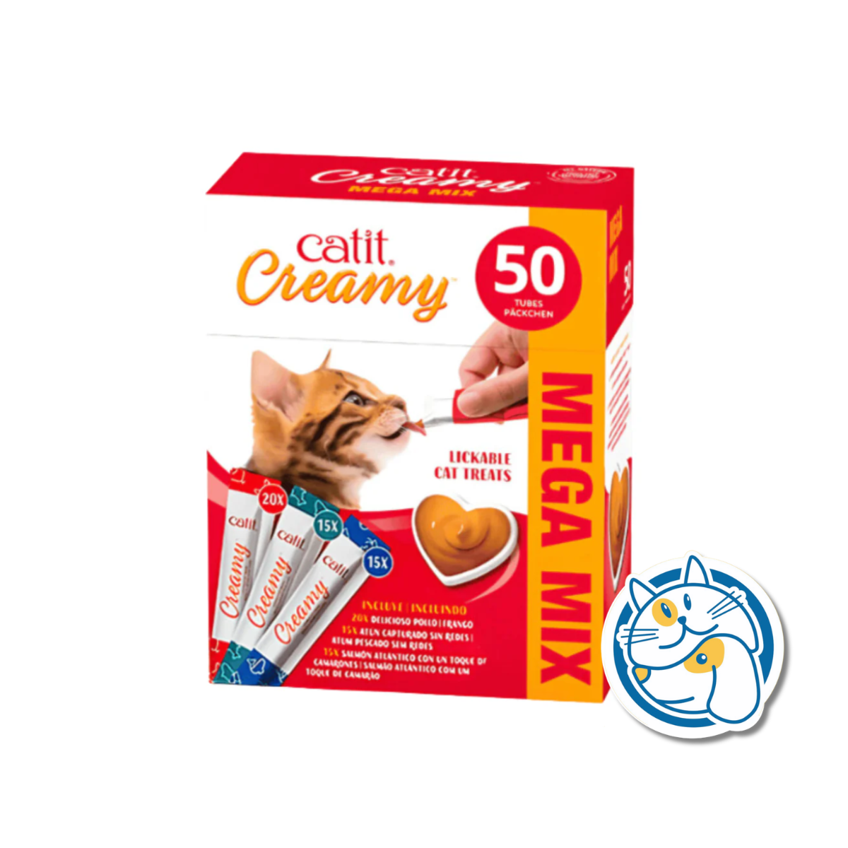 CATIT CREAMY MULTIPACK 50UD. HAGEN